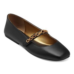 Donna Karan Women's Karma Chain‎ Mary Jane Flats, 9M